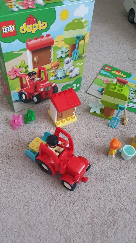 Lego duplo s traktorom,