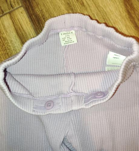 Rebrované legíny zn. lindex veľk. 104, lindex,104