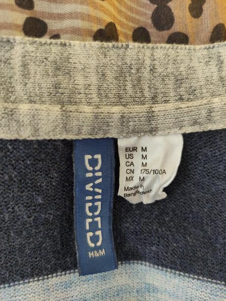 Pásikavý svetrík, h&m,m