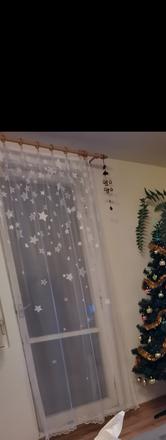 Zaclona do obývačky okno a dvere, 