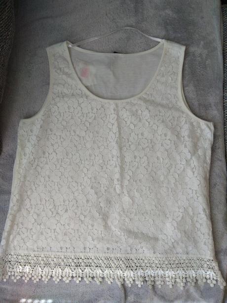 Top krajkový, l, s poštovným, c&a,l