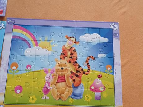 Predám 3 ks puzzle 4+, 