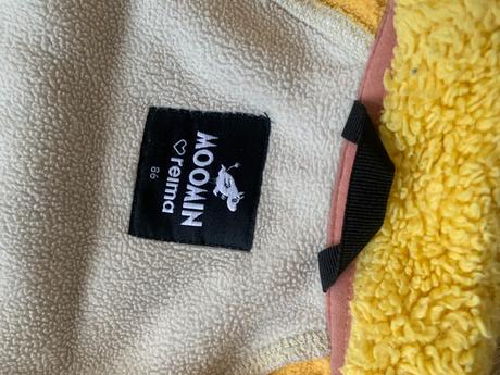 Reima flísová chlpatá mikina moomin 86/92, reima,86