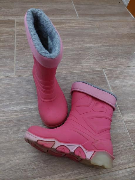 Zateplené gumené čižmy č.28-29, 28