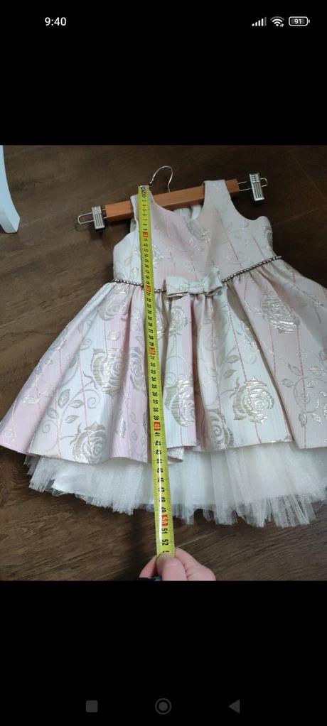 Detské slávnostné šaty, 98