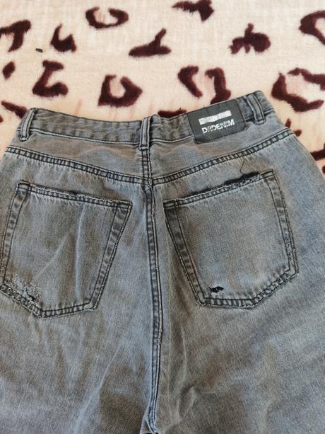 Dámske rifle denim, veľ.m rozmery pridané, stav ak, denim,m