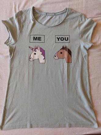 Dievčenské tričko s koníkmi, 158
