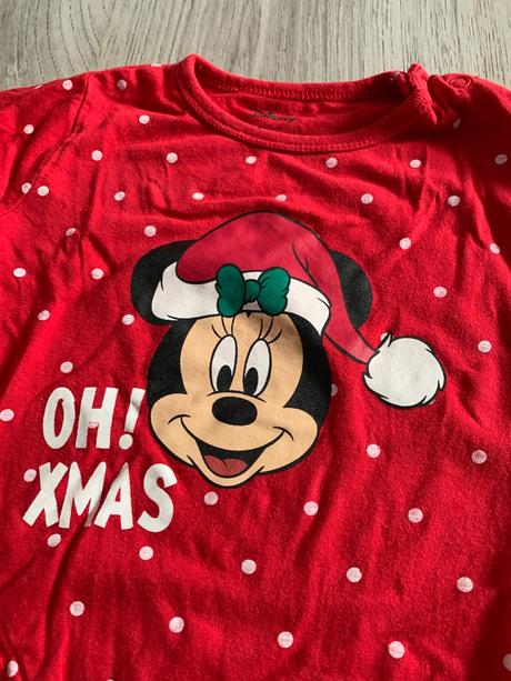 Vianočné pyžamko minnie, fox & bunny,80