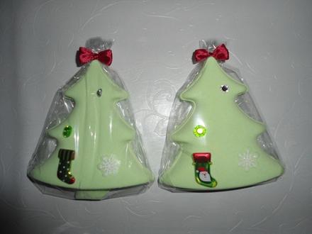 Šumivá bomba do kúpeľa - vianočný stromček,