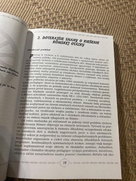 Vzdelávanie rómov a multikultúrna koexistencia,