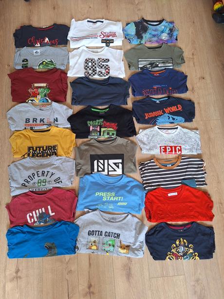 Tričká s dlhým rukávom, 128