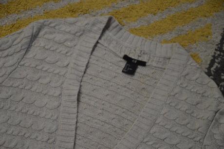 Trblietavý sveter, h&m,s
