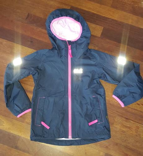 Dievčenská outdoorová bunda jack wolfskin, jack wolfskin,116