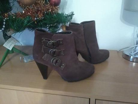 Dámska obuv 39 brusena koža, 39