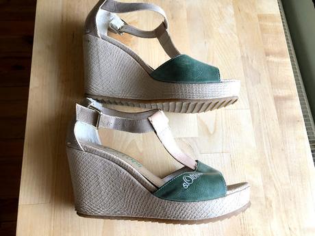 Sandále na platforme, s.oliver,39