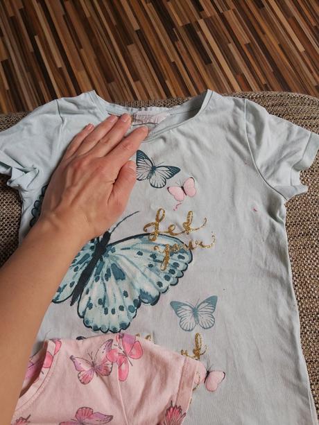 Tricka pre dievcatko vel.116-122, h&m,116