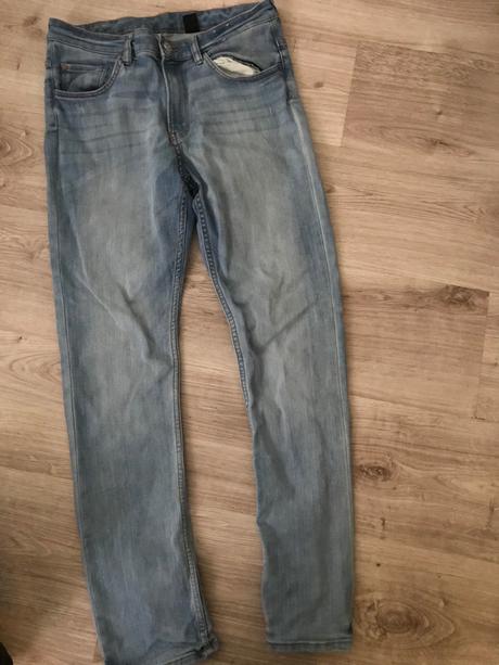 Rifle skinny fit vel.12-14 rokov, h&m,164