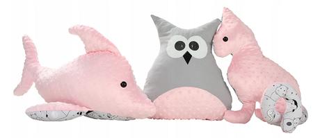 Stan pre deti típí s veľkou výbavou sova - šedý, m,