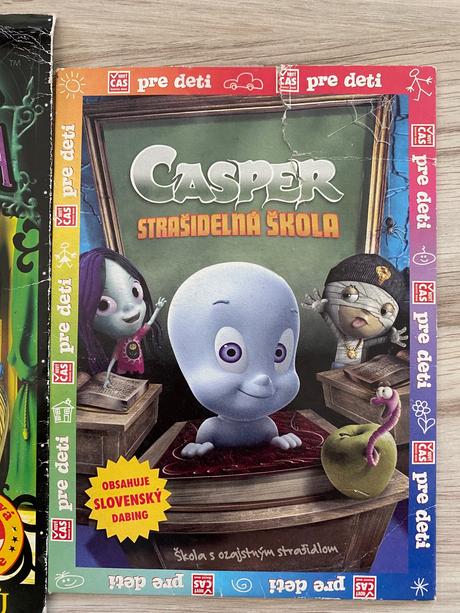 Casperova strašidelná škola 2 diely, cena za kus, 
