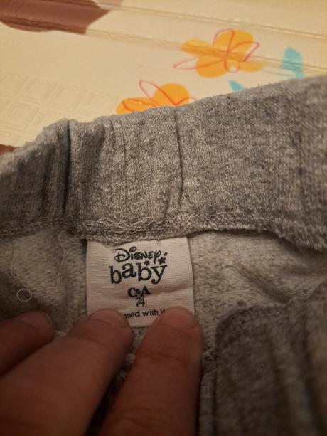 Tepláky, rozm.74cm, 3ks, 74