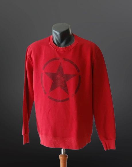 Pánska mikina alpha industries (star logo), m