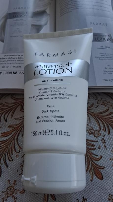 Zosvetlujuce telové mlieko, 