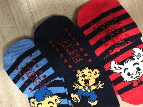 Bamse kvalitné protišmykové ponožky, lindex,26