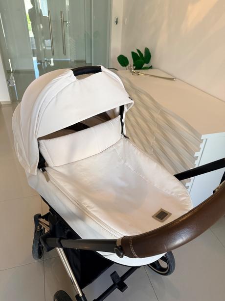 Cybex priam off white vanička 4.0, cybex,cybex priam 4