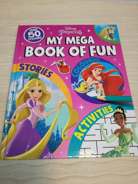 My mega book of fun - disney princess nsp19,