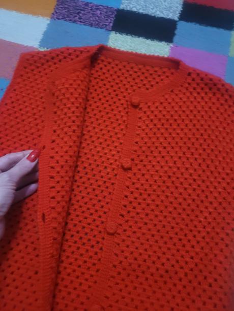 Ručné hackovana vesta, xs