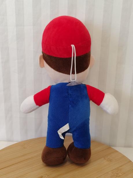 Plyšový super mario s prísavkou, 28 cm,
