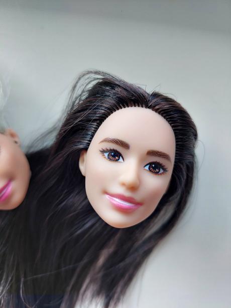 Barbie hlavy 2ks, 