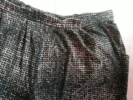 Elastické čierno biele nohavice label be, xxl/xxxl, xxxl