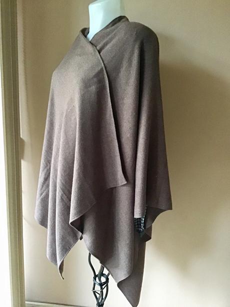 Pončo šal,