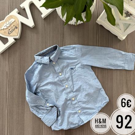 Košeľa, h&m,92