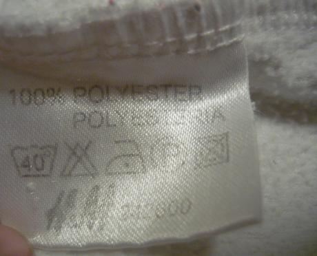 Jemná flisová mikina, h&m,152