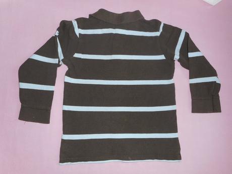 Hnedé pásikové, h&m,110