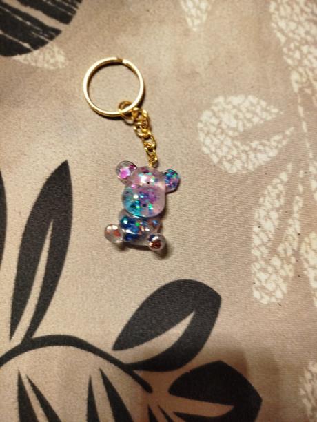 Písmená trblietavé ozdôbky kľúčenky,