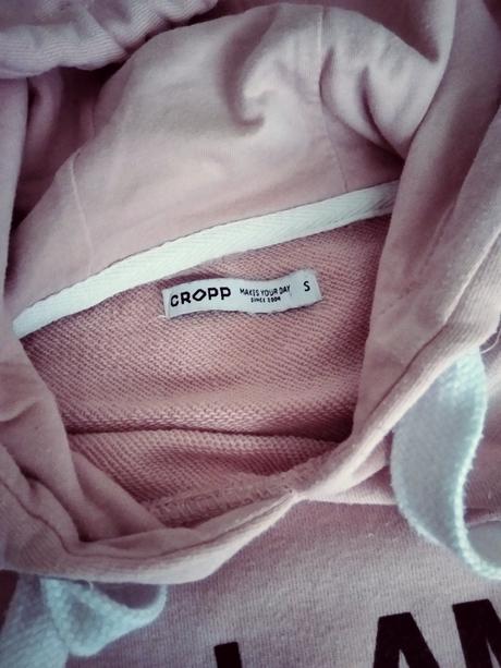 Mikina cropp, s