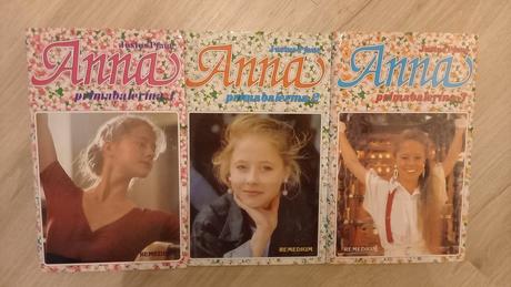 Knihy anna primabalerina 1. - 3.diel,