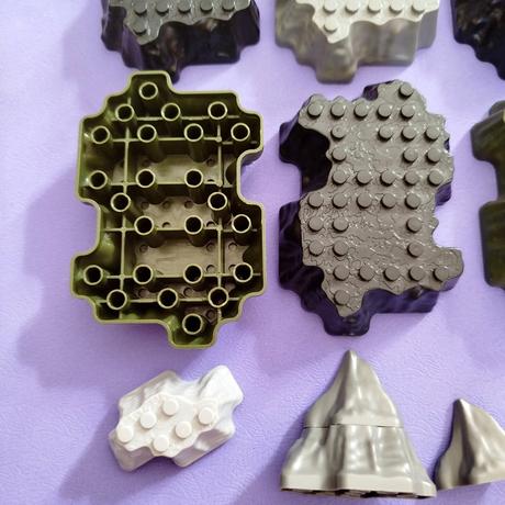 Kusy a kúsky megabloks - kompatibilné s lego,