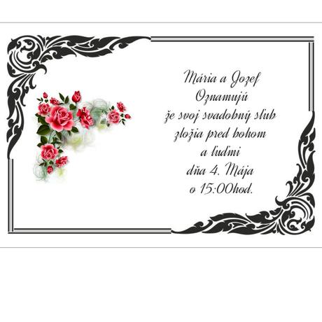 Oznámenia na každú príležitosť,