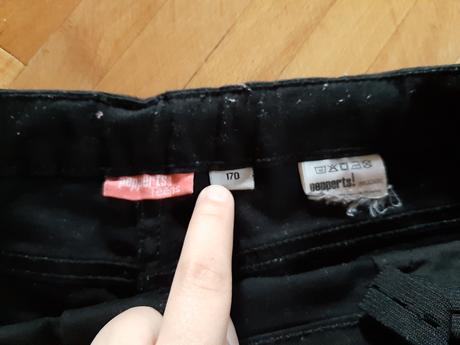 Dievčenské šortky, pepperts,170