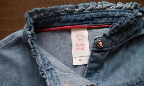 Rifľová košieľka, baby club,80