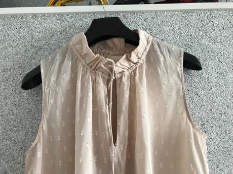 Vzdušná blúzka bez rukávov, h&m,38