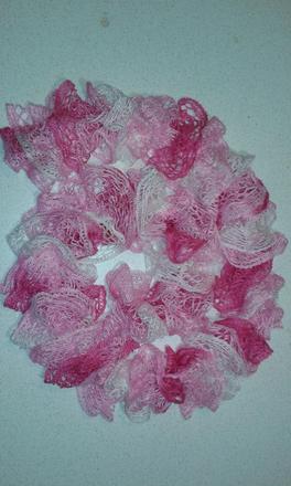 Dievčenský šál - 136 cm handmade, 134