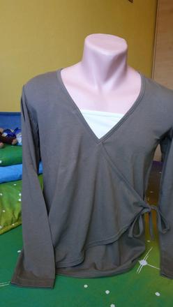 Tricko zavinovacie aj pre tehulky, 40