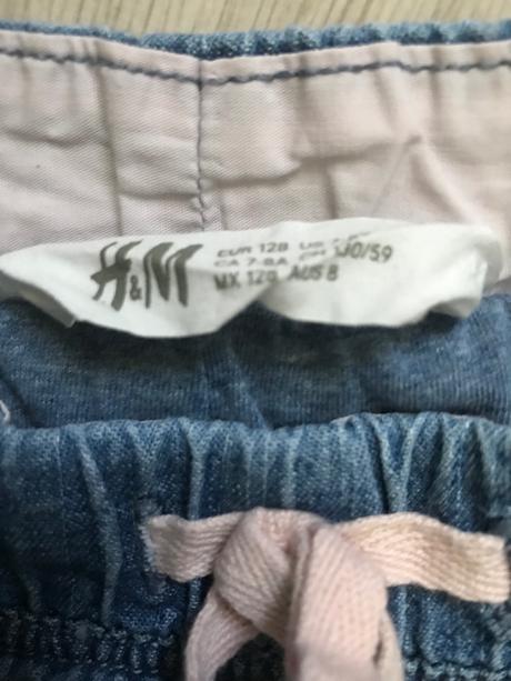 Rifle vyteplene 7-8 rokov, h&m,128