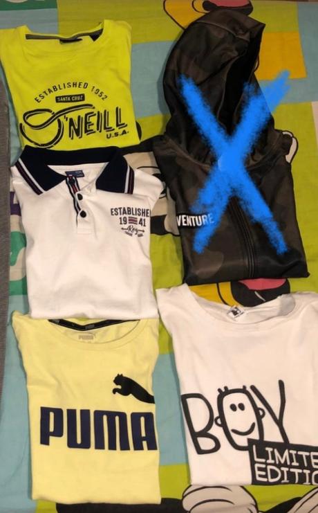 Balik mix 134  kratky rukav oneil, puma, 122–134