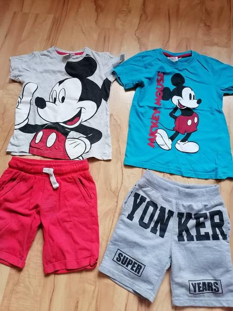 Letný balík do škôlky - tričká, kraťasky 98/104, 104